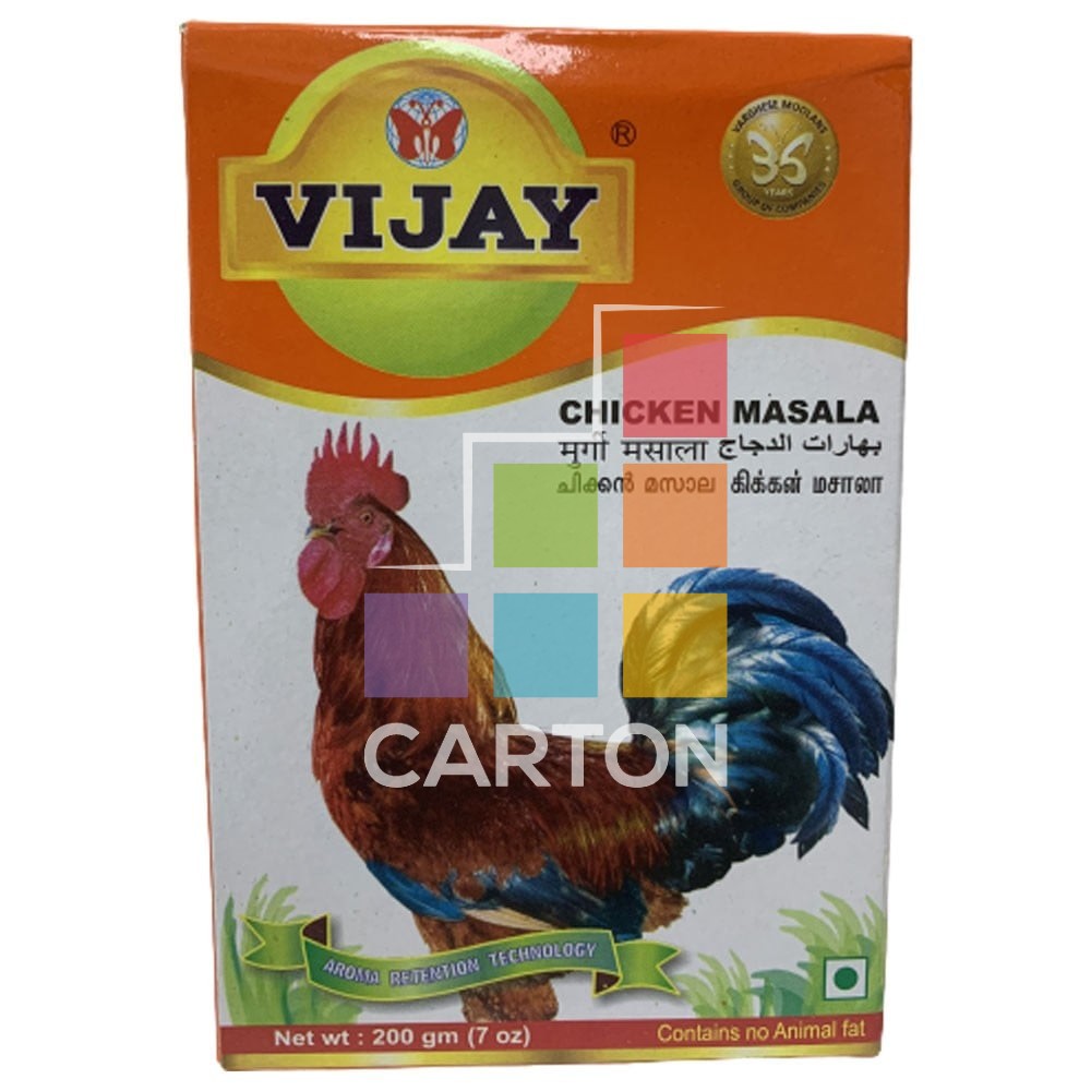 VIJAY CHICKEN MASALA 12*200GM